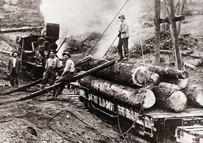 logging railroad oregon gildemeister historic
